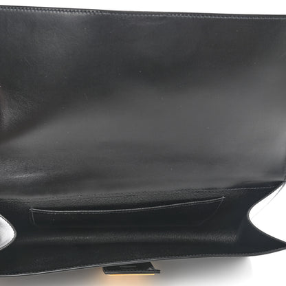 Hermes Box Medor 29 Clutch Black 4 of 8