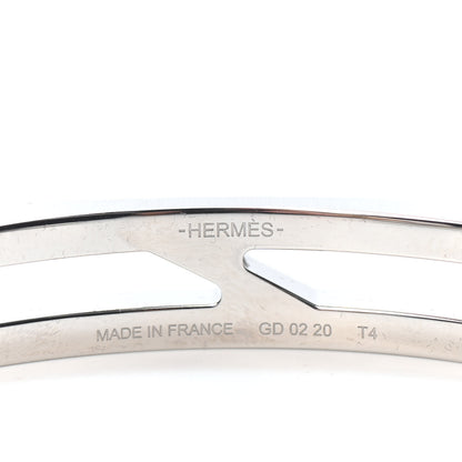 Hermes Stainless Steel Delta Cuff Bracelet T4 3 of 3