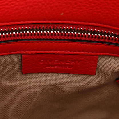 Givenchy Waxy Grained Calfskin Mini Pandora Pure Flap Bag Medium Red 6 of 9