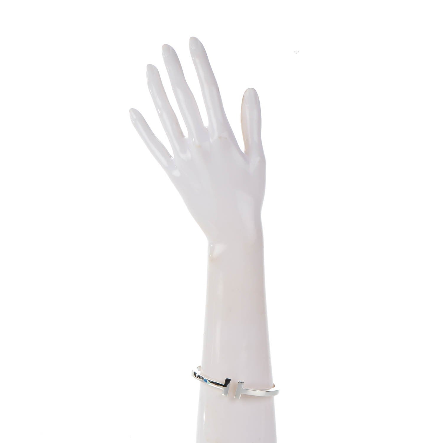 Tiffany Sterling Silver T Square Bracelet 2 of 5