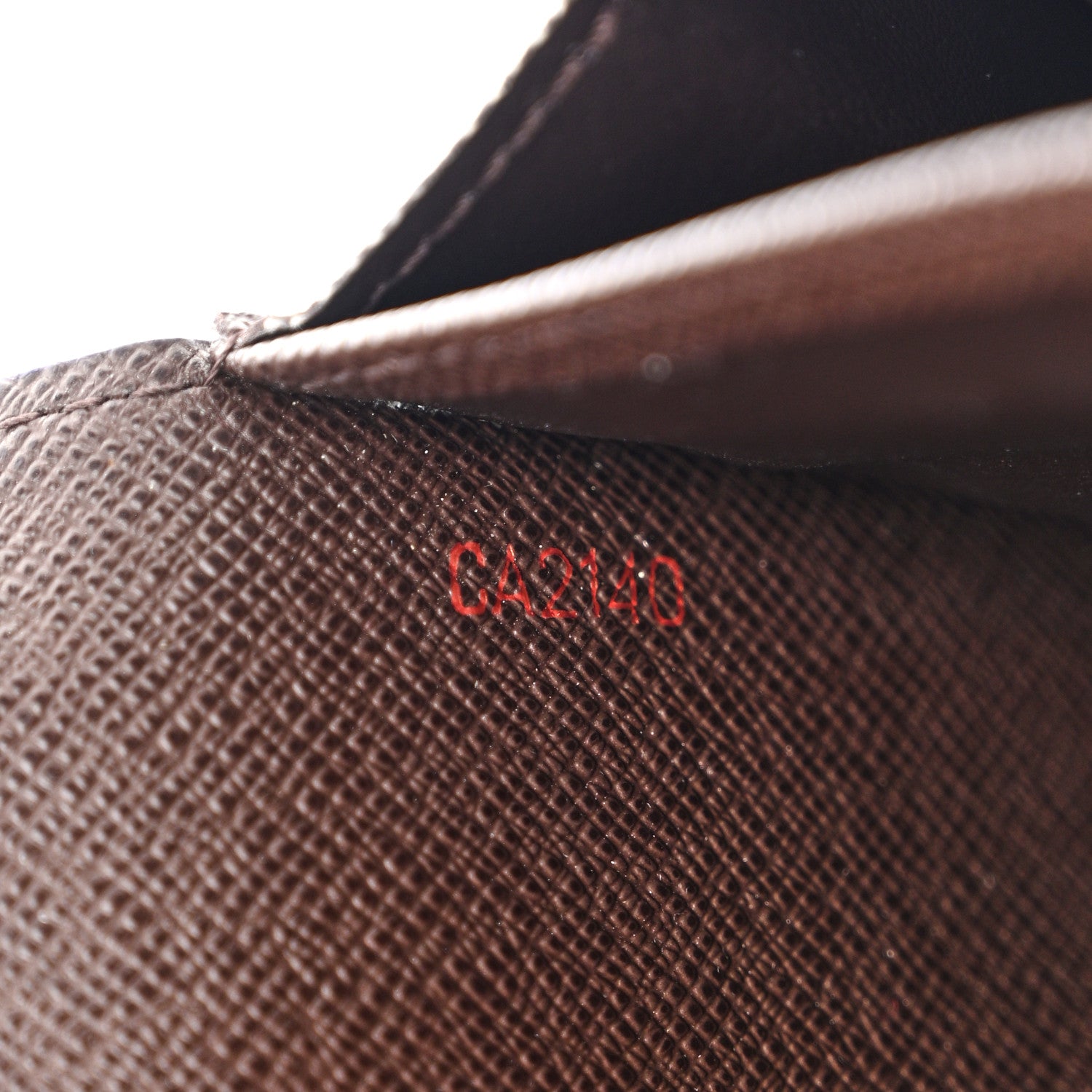 Louis Vuitton Damier Ebene Sarah Wallet 7 of 10