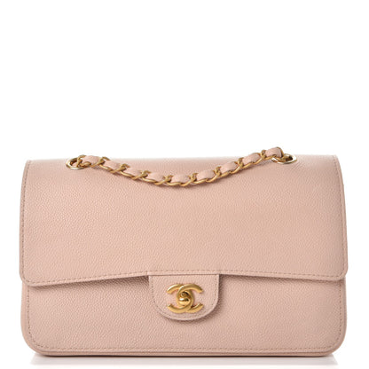Chanel Grained Calfskin Medium Classic Pure Double Flap Nude 1 of 10