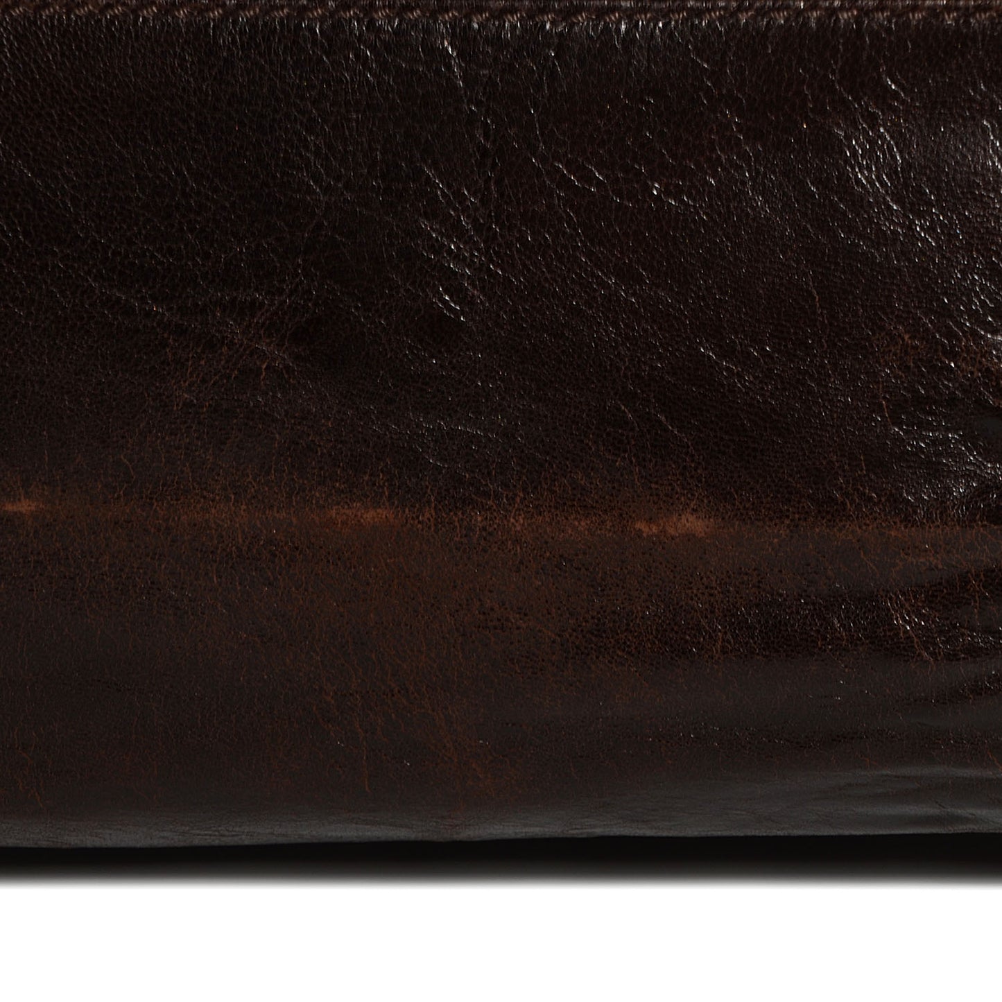 Calfskin Medium Perfect Day Tote Dark Brown