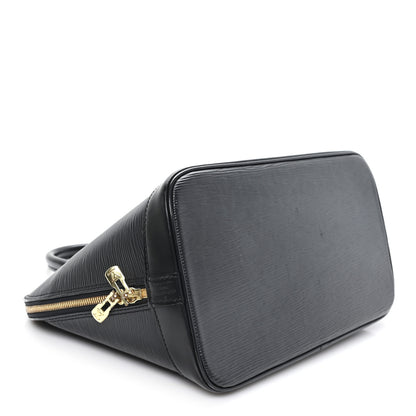 Louis Vuitton Epi Alma PM Black 4 of 10