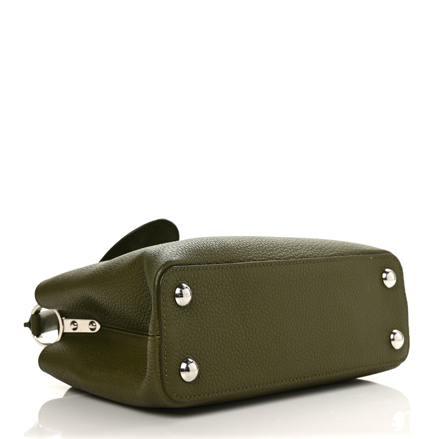 Louis Vuitton Taurillon Capucines BB Khaki 3 of 7