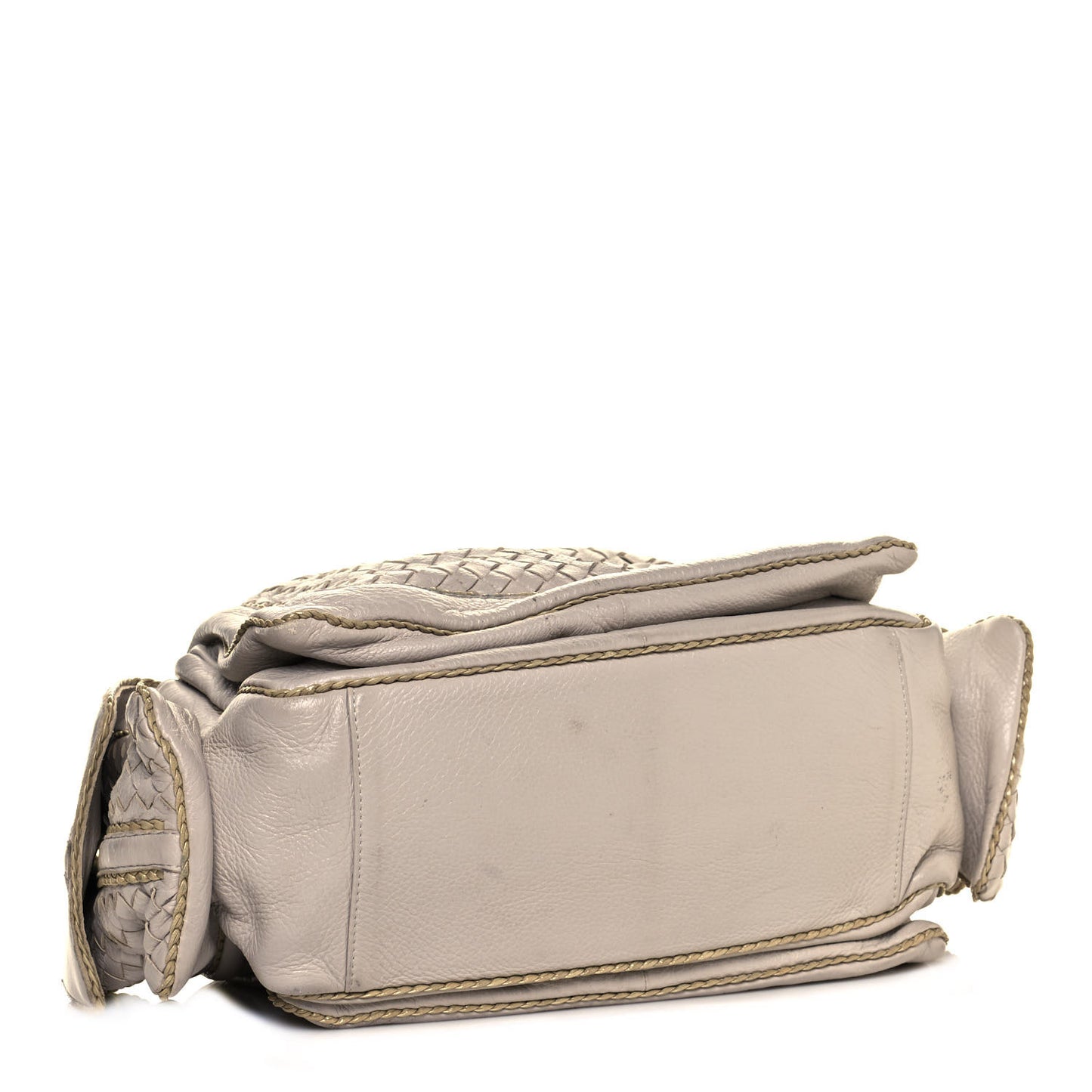 Nappa Intrecciato Cocker Hobo White