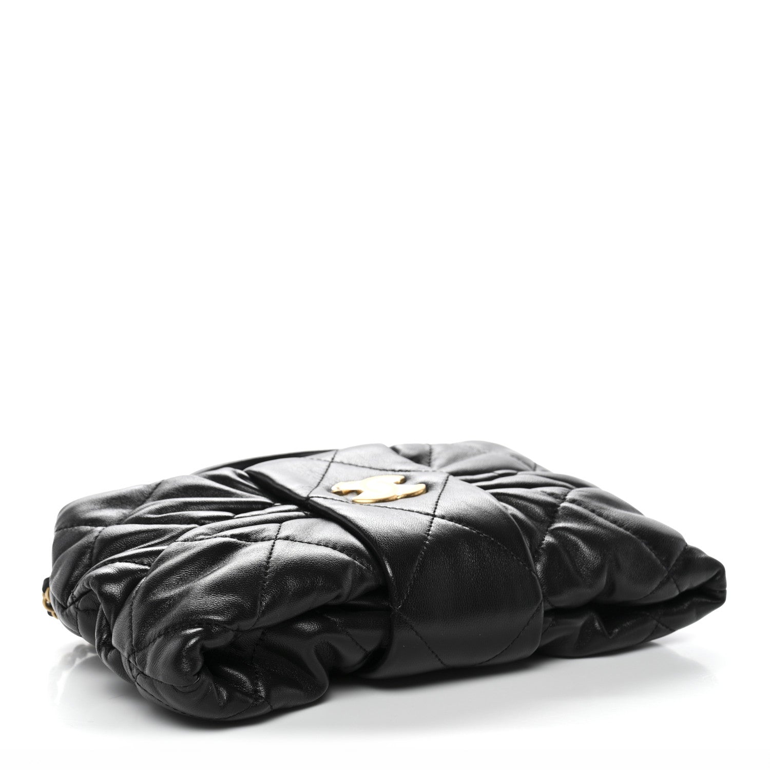 Chanel Lambskin Quilted Mini Bow Bag Black 4 of 11