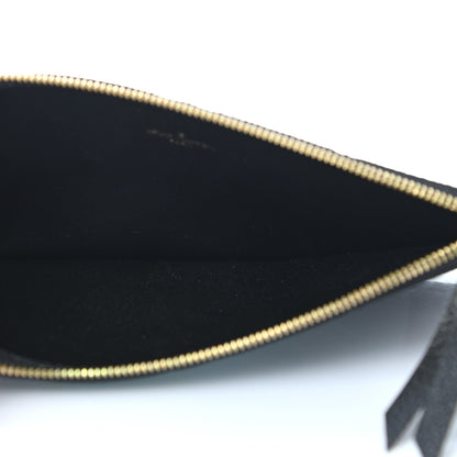 Louis Vuitton Empreinte Felicie Chain Wallet Zippered Insert Black 5 of 6