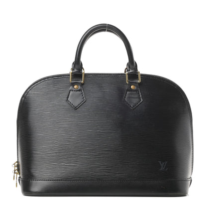 Louis Vuitton Epi Alma MM Black 1 of 18
