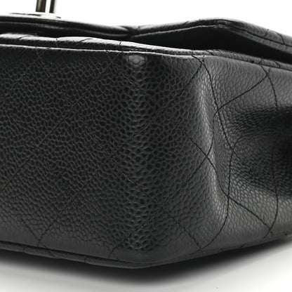 Chanel Caviar Quilted Mini Square Flap Black 9 of 9