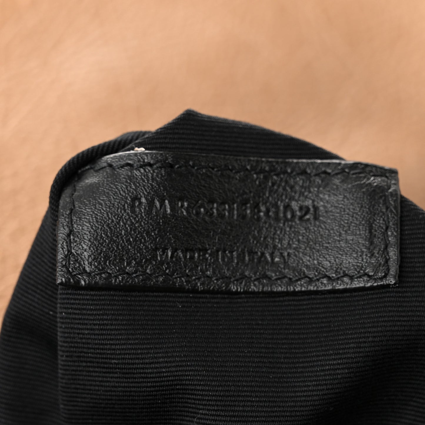 Crinkled Calfskin Matelasse Monogram Medium Niki Chain Satchel Dark Toffee