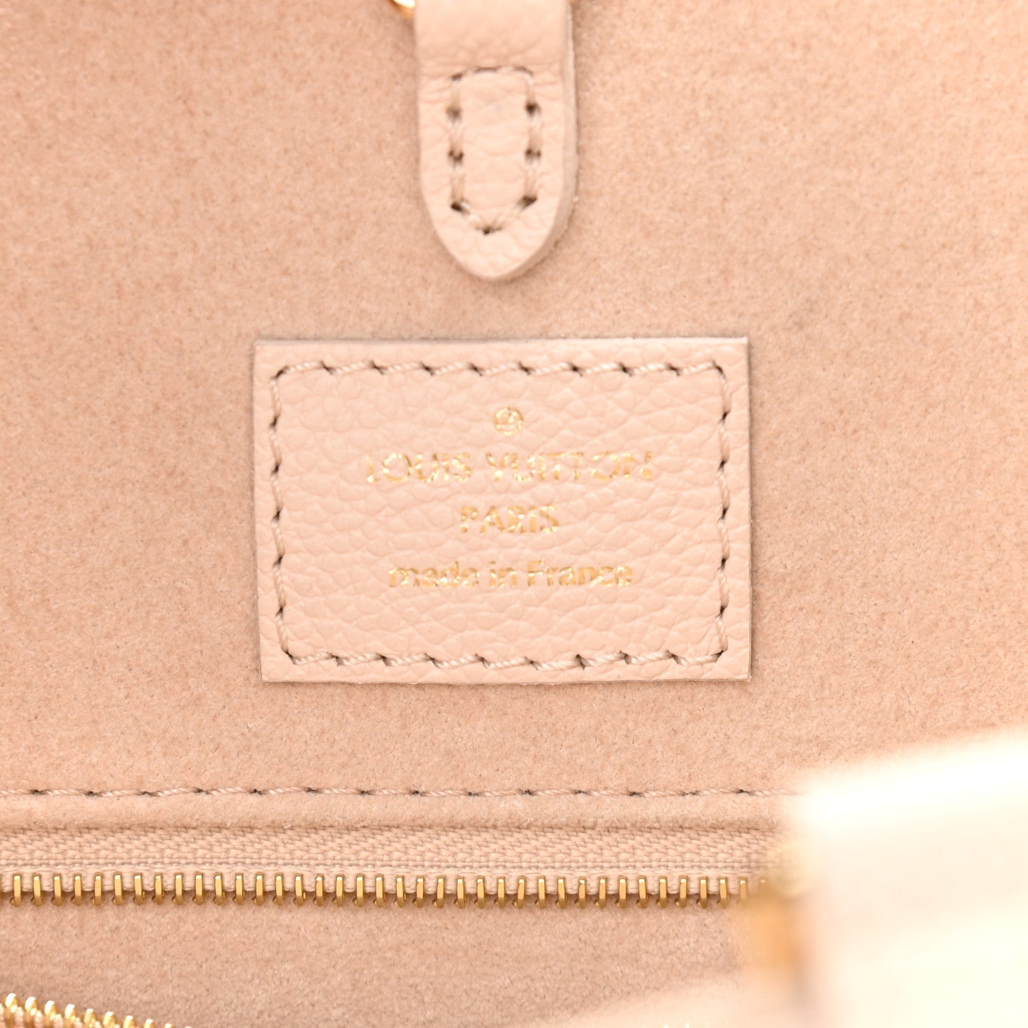 Louis Vuitton Empreinte Monogram Spring In The City Onthego MM Beige Pink Yellow 6 of 10