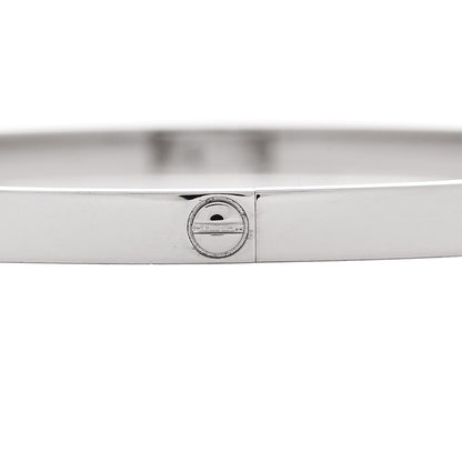 Cartier 18K White Gold Small LOVE Bracelet 17 4 of 8