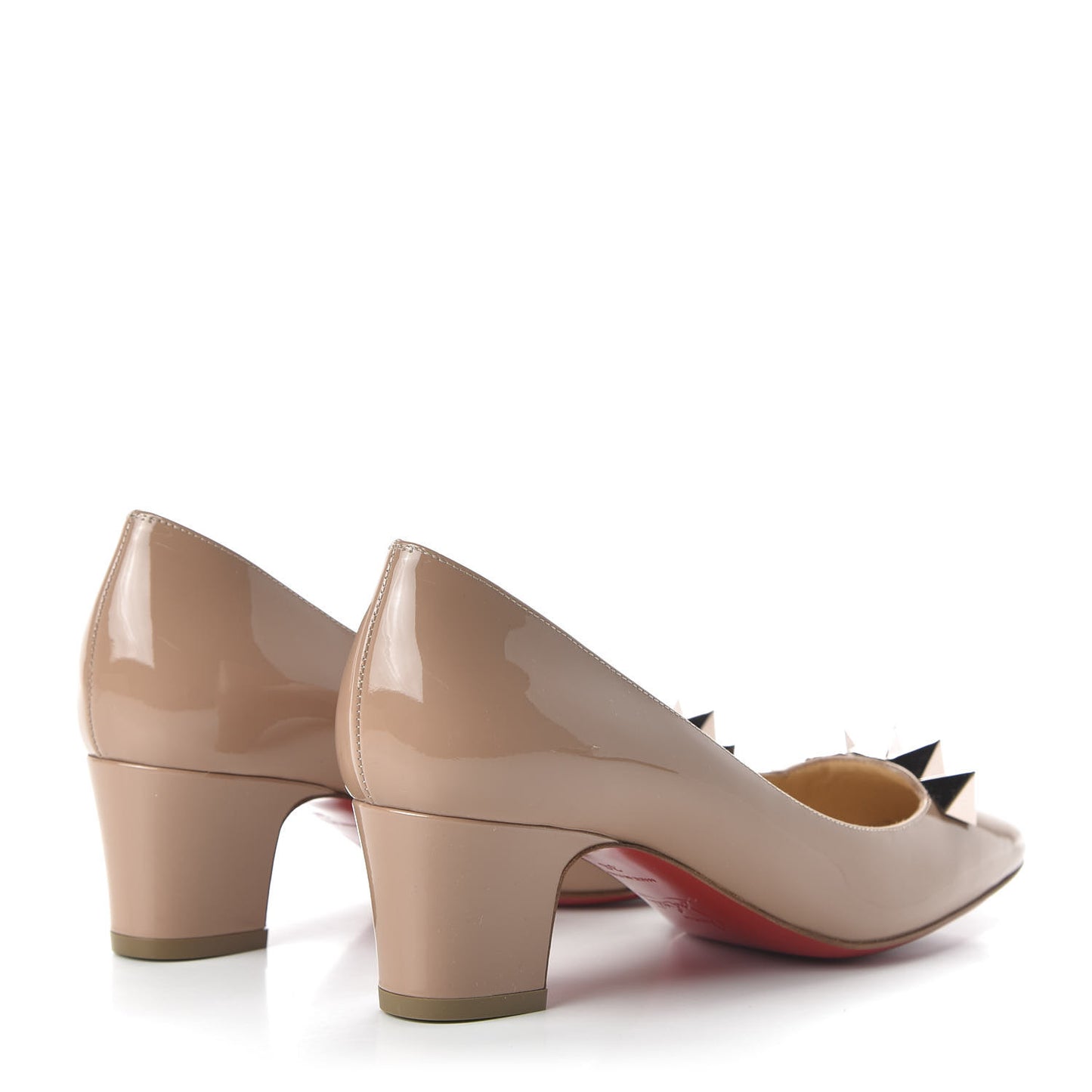 Patent Pyramidam 45 Pumps 36 Nude