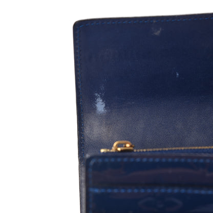 Louis Vuitton Vernis Sarah Wallet Grand Blue 7 of 11