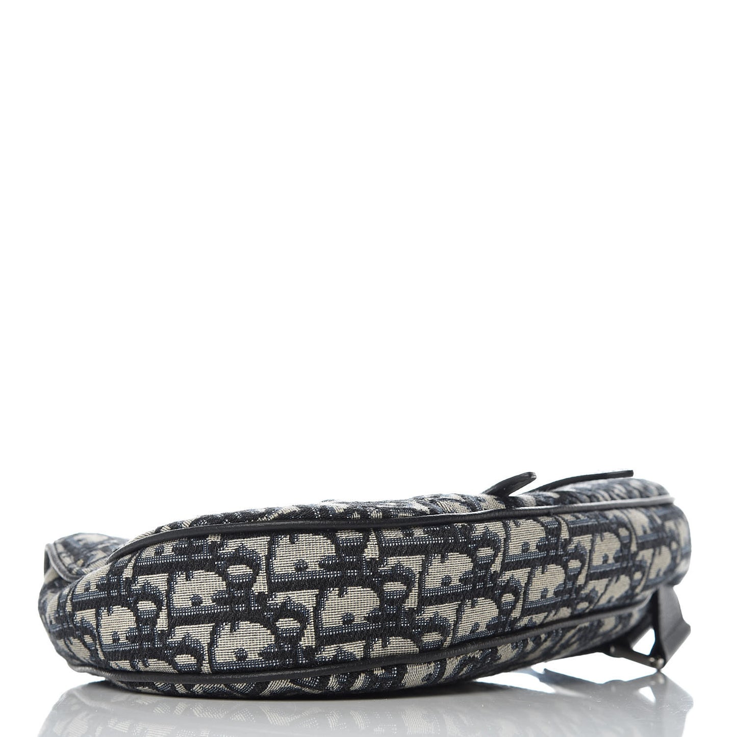 Oblique Mens Saddle Bag Blue