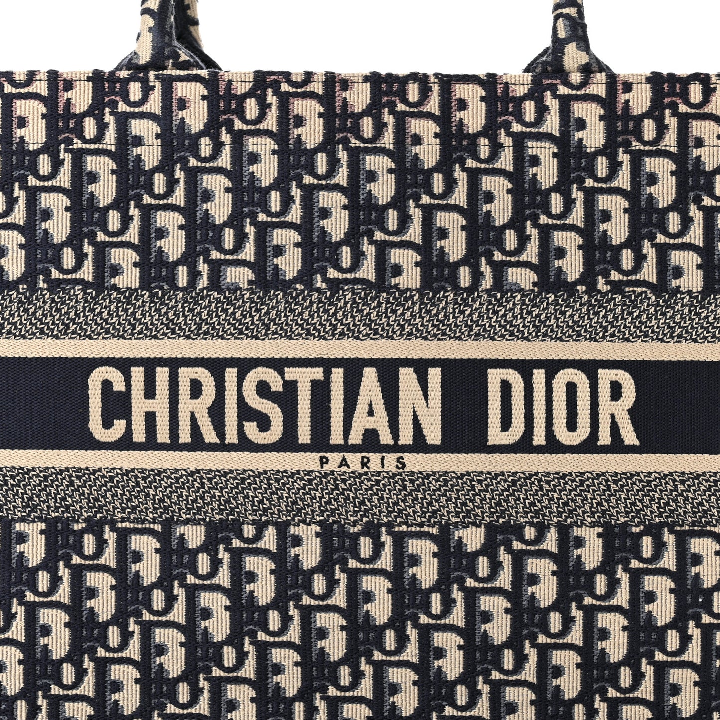 Oblique Medium Book Tote Blue Multicolor