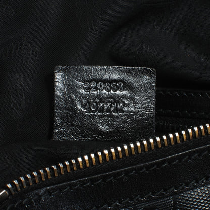 Gucci Imprime Monogram Medium Joy Stud Boston Black 8 of 9