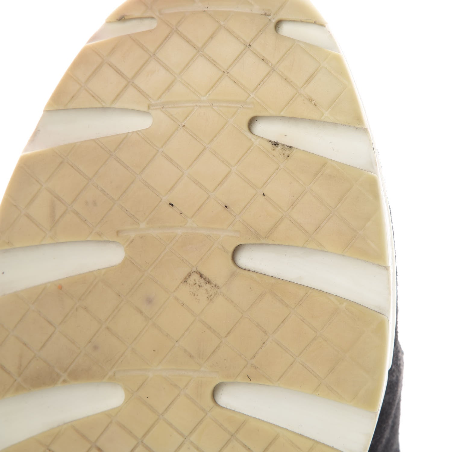Chanel Denim Suede Calfskin CC Sneakers 40.5 Grey 15 of 15