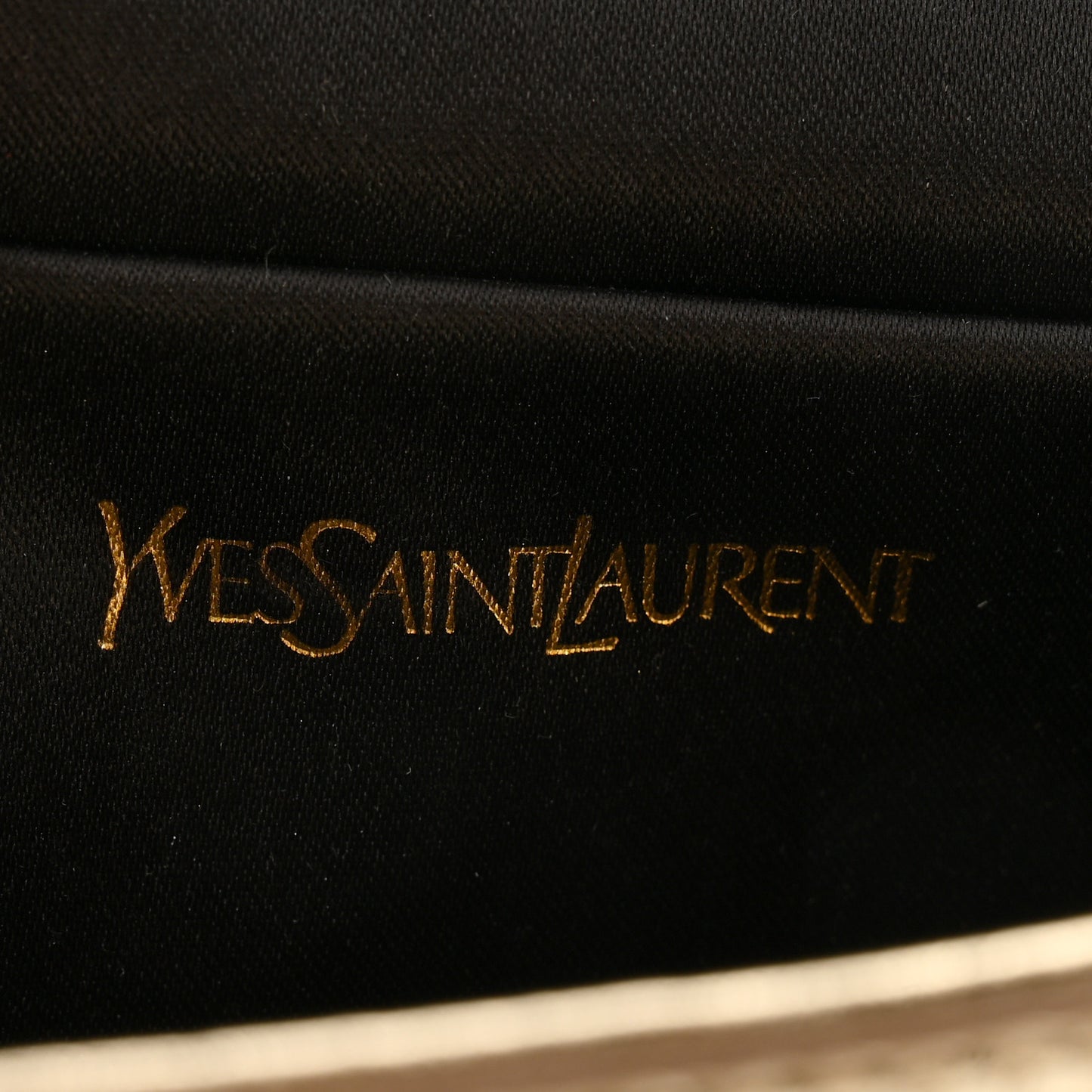 Metallic Calfskin Monogram Large Belle De Jour Clutch Gold