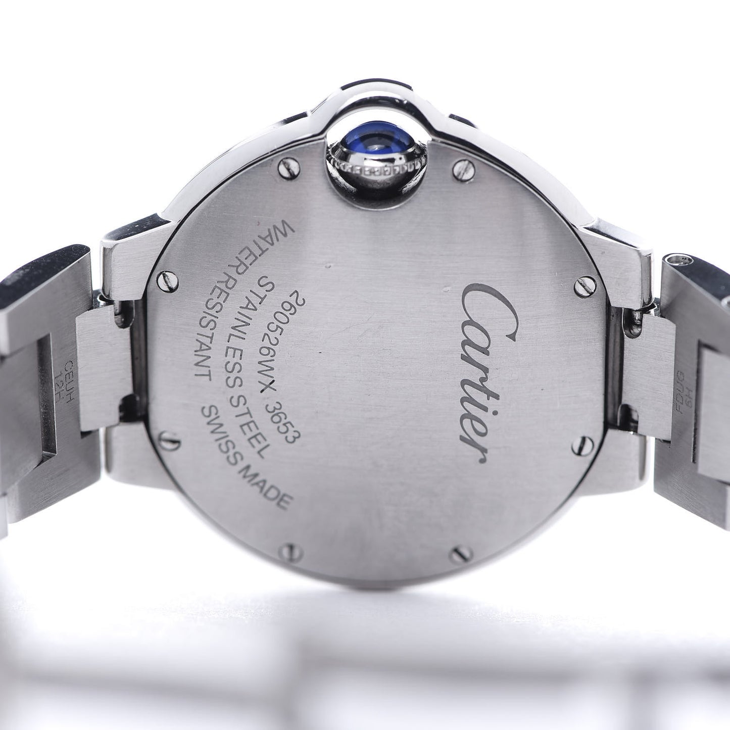 Stainless Steel 33mm Ballon Bleu De Cartier Quartz Watch