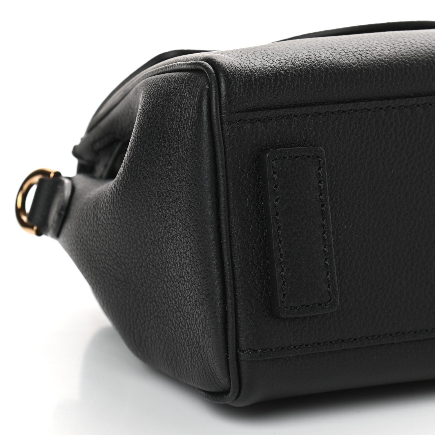 Versace Grained Calfskin Small La Medusa Top Handle Bag Black Lilac 7 of 8