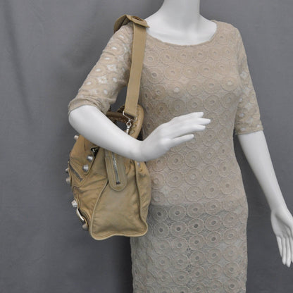 Balenciaga Agneau Giant CIty Tote Sahara 2 of 12
