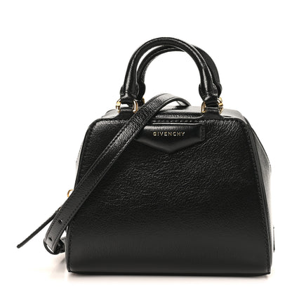 Givenchy Tumbled Buffalo Nano Antigona Cube Bag Black 1 of 10
