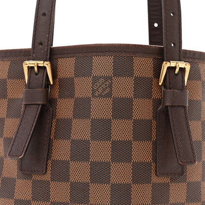 Louis Vuitton LOUIS VUITTON Damier Ebene Marais Bucket 23 8 of 21