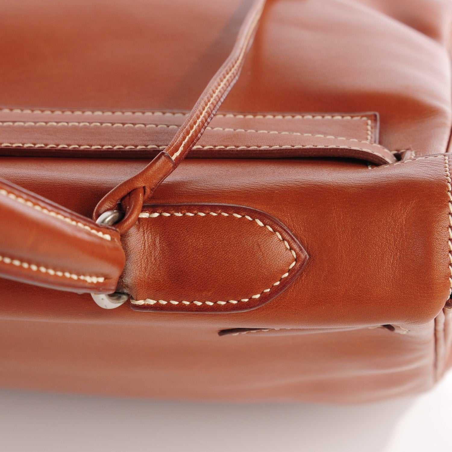Hermes Natural Barenia Kelly Retourne 35 Fauve 23 of 23