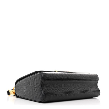 Louis Vuitton LV X TM Epi Twist MM Slim Shoulder Bag Black 4 of 9