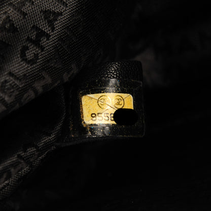Chanel Velvet Chain Small Single Flap Black 7 of 8