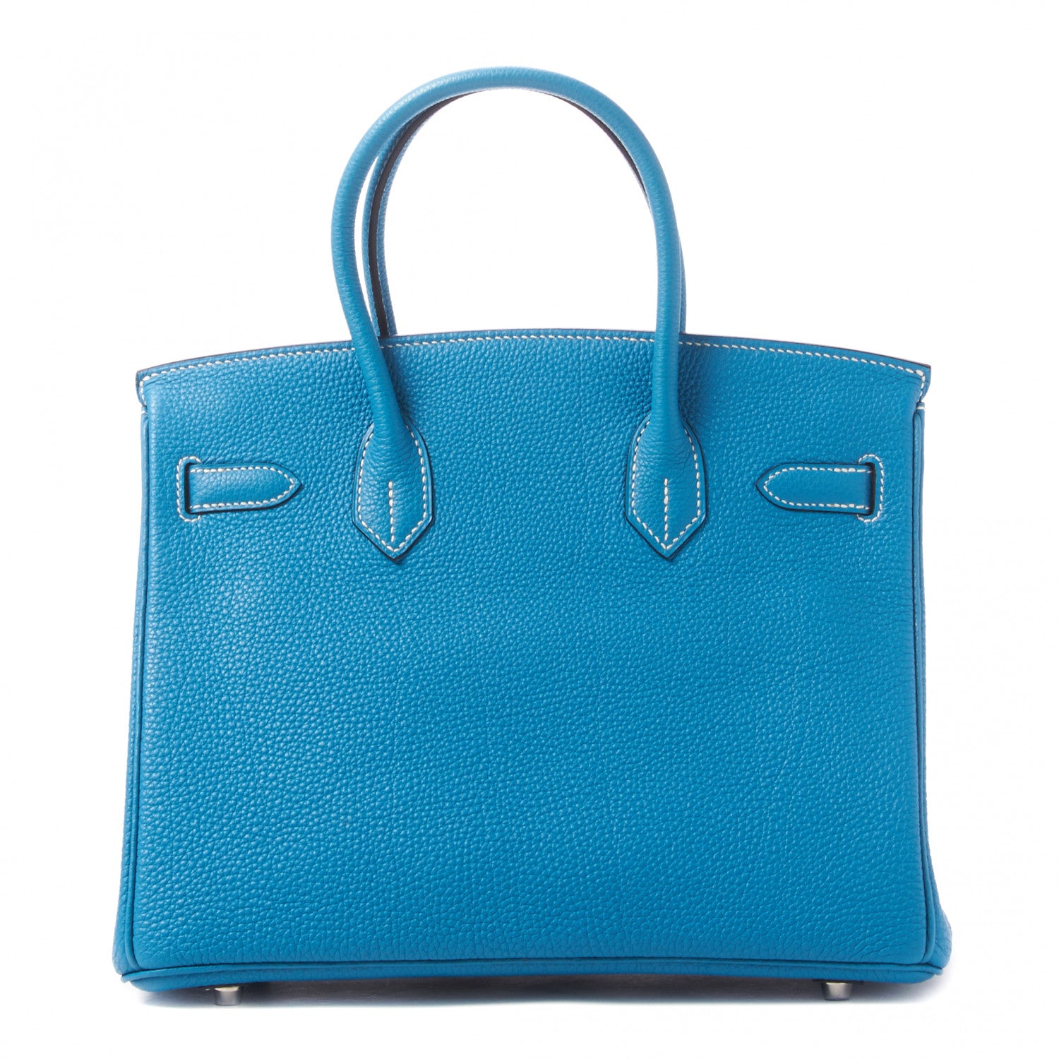 Hermes Togo Birkin 30 Blue Jean 3 of 29