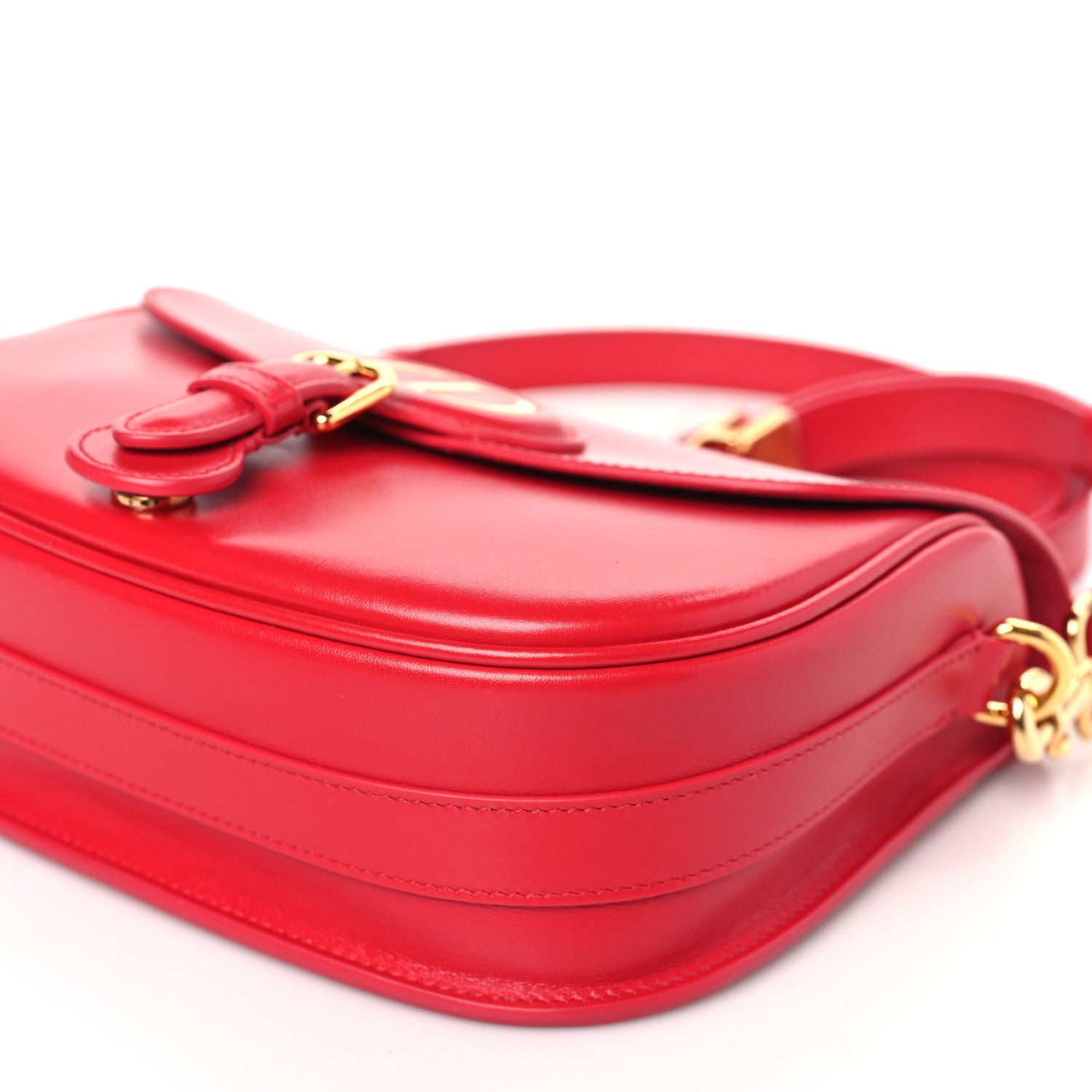 Christian Dior Box Calfskin Medium Bobby Flap Raspberry 9 of 9