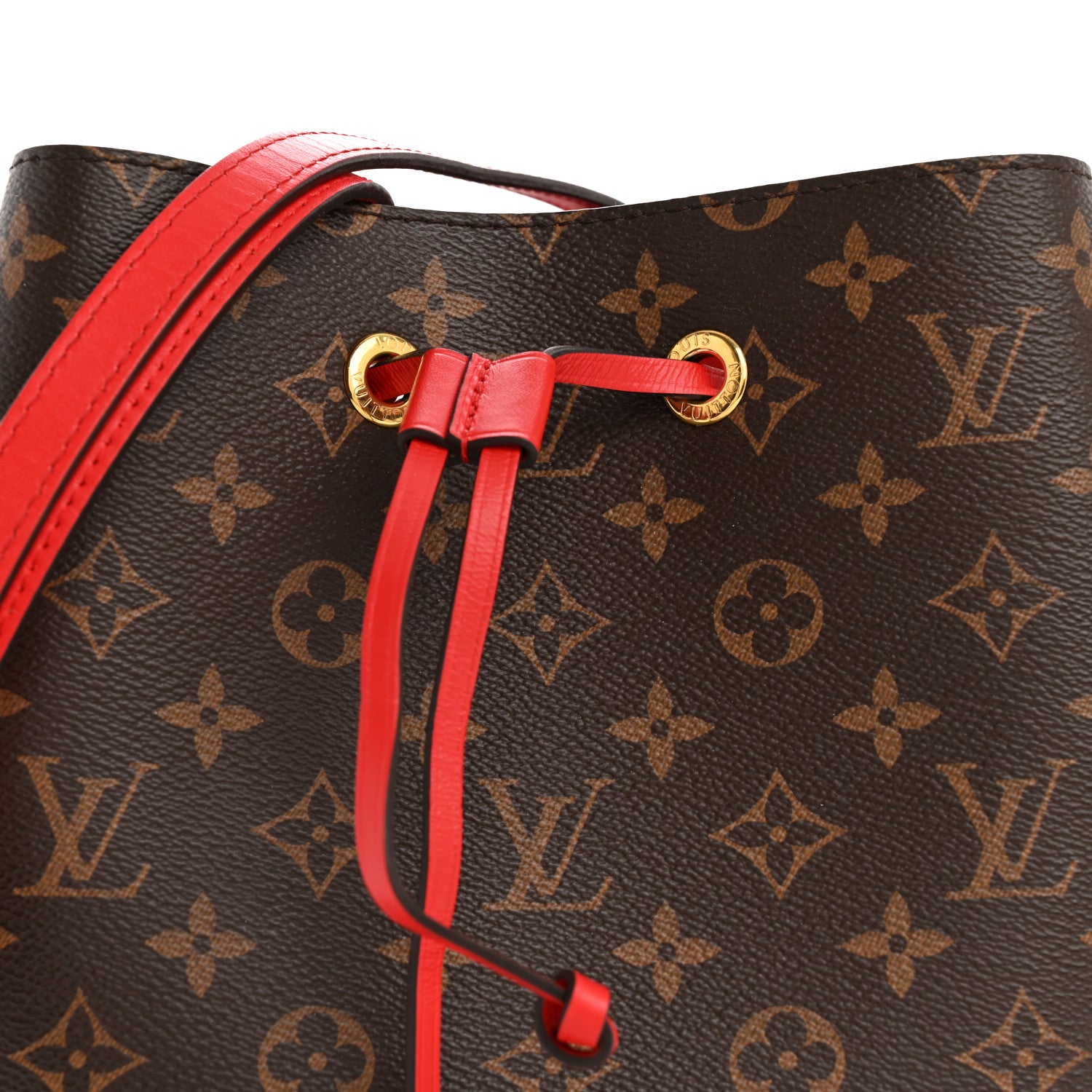 Louis Vuitton Monogram Neonoe MM Coquelicot 8 of 10