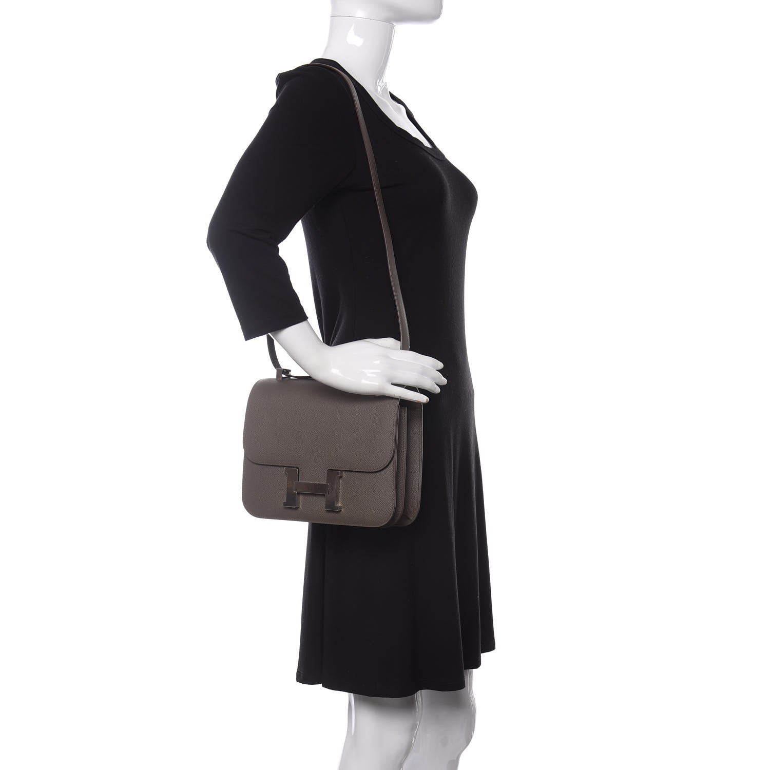 Hermes Epsom Constance 24 Etain 2 of 11