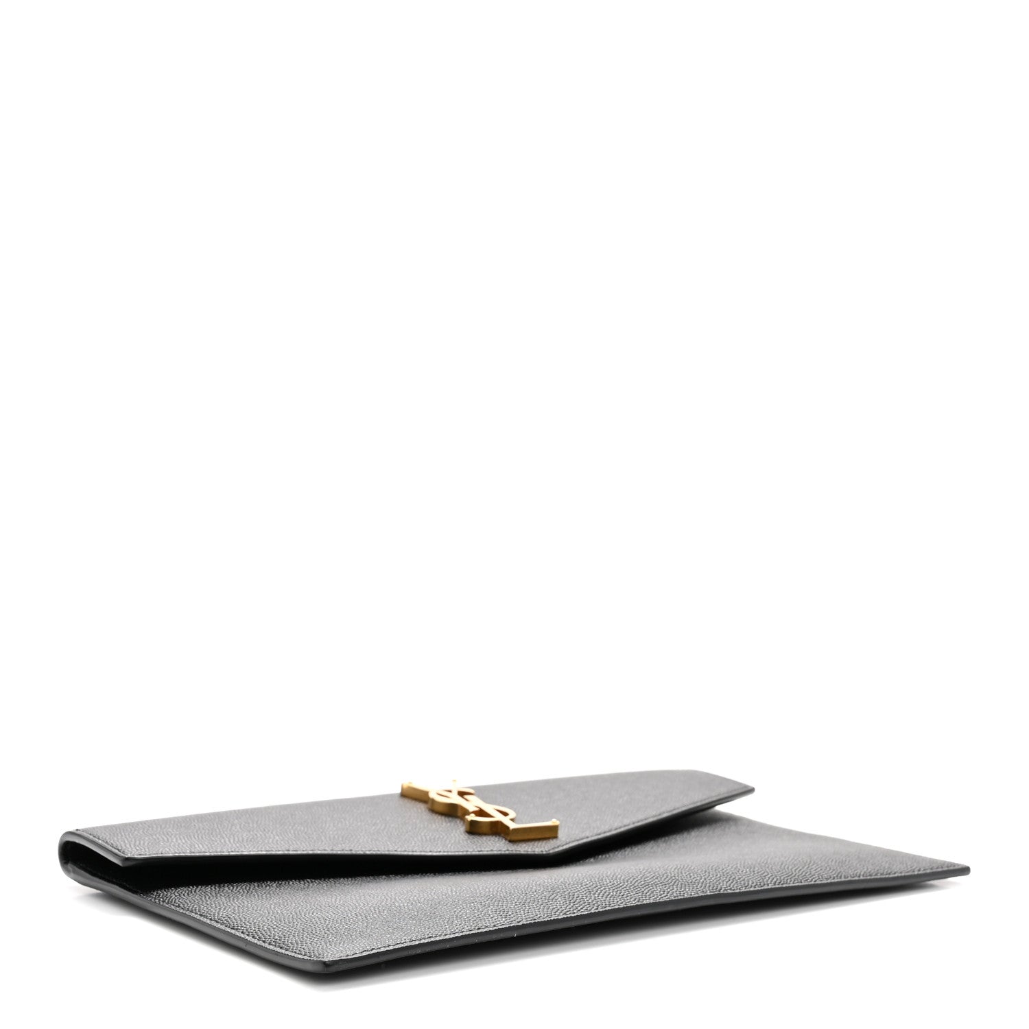 Saint Laurent Grain De Poudre Uptown Pouch Black 4 of 9