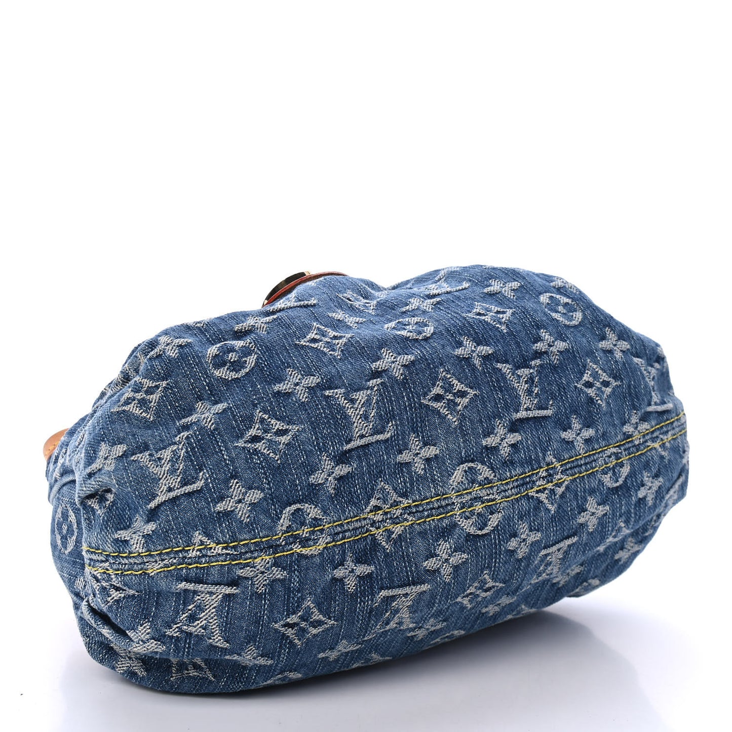 Monogram Denim Pleaty Blue