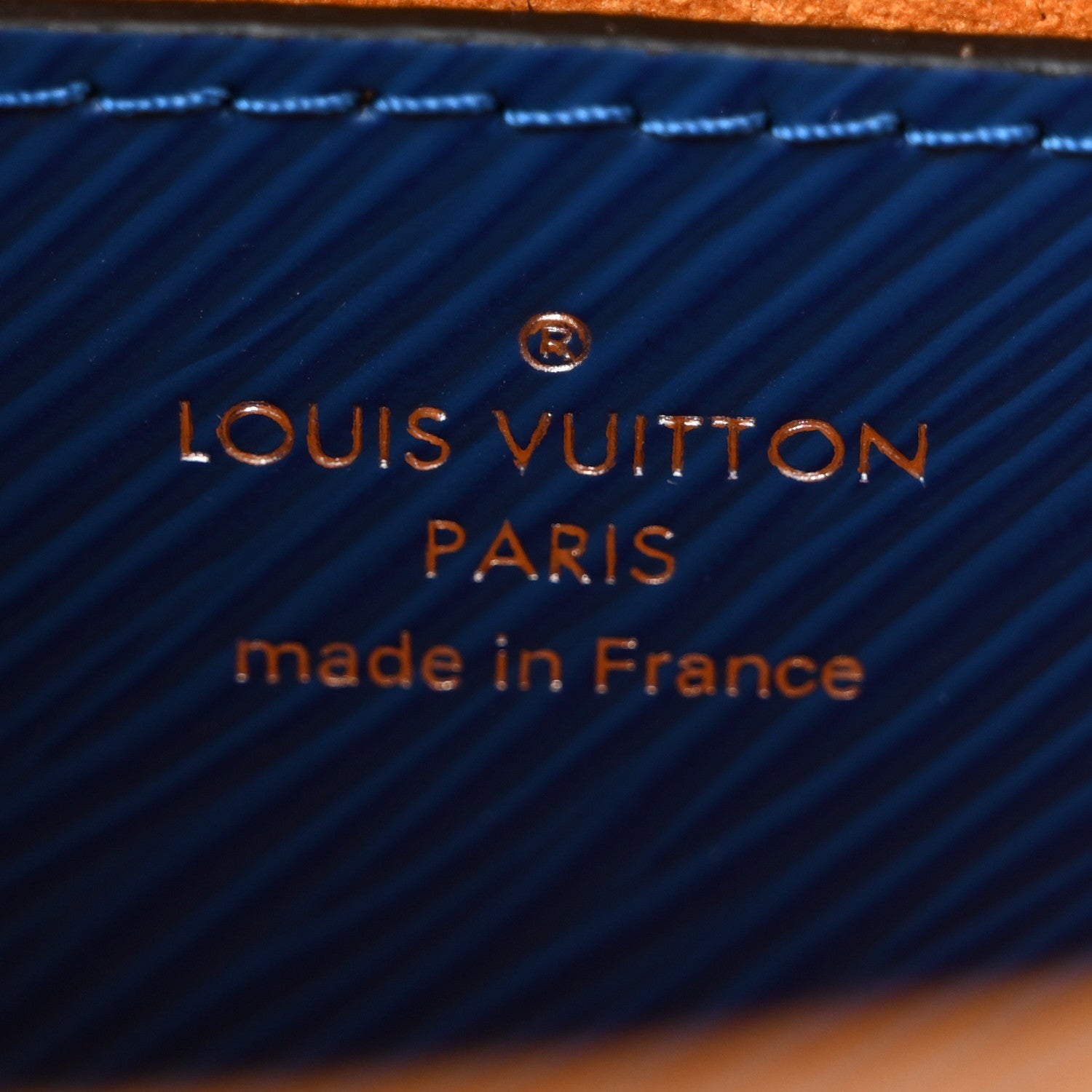 Louis Vuitton Epi Twist Braided Strap Shoulder Bag MM Bleu Roi 7 of 10