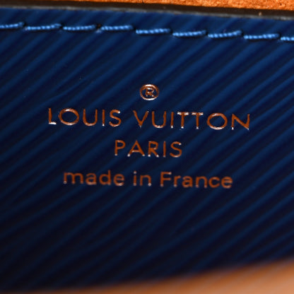 Louis Vuitton Epi Twist Braided Strap Shoulder Bag MM Bleu Roi 7 of 10
