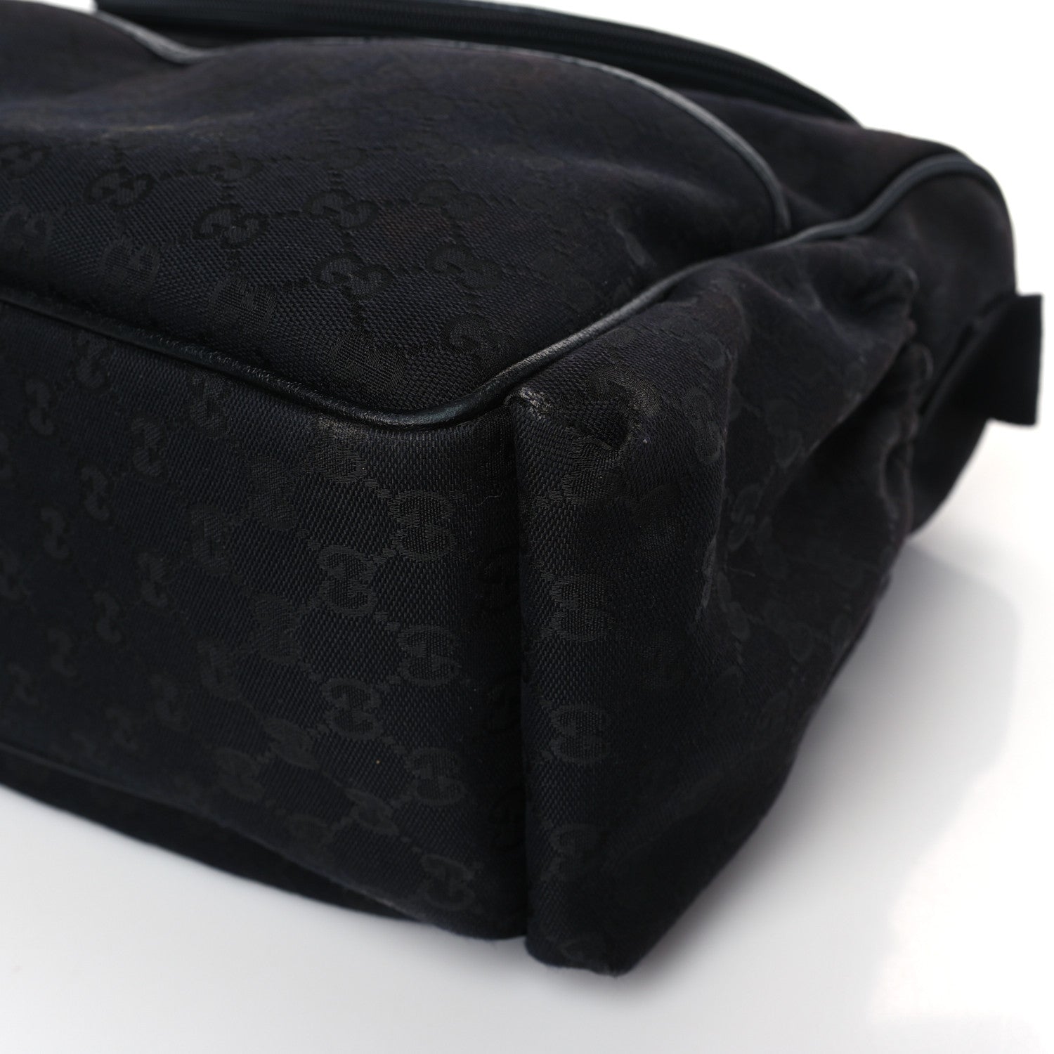 Gucci Monogram Large Diaper Bag Black 10 of 10