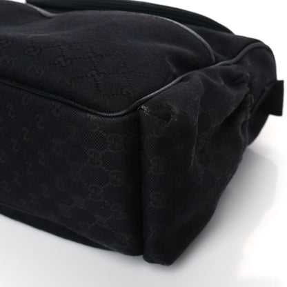 Gucci Monogram Large Diaper Bag Black 10 of 10