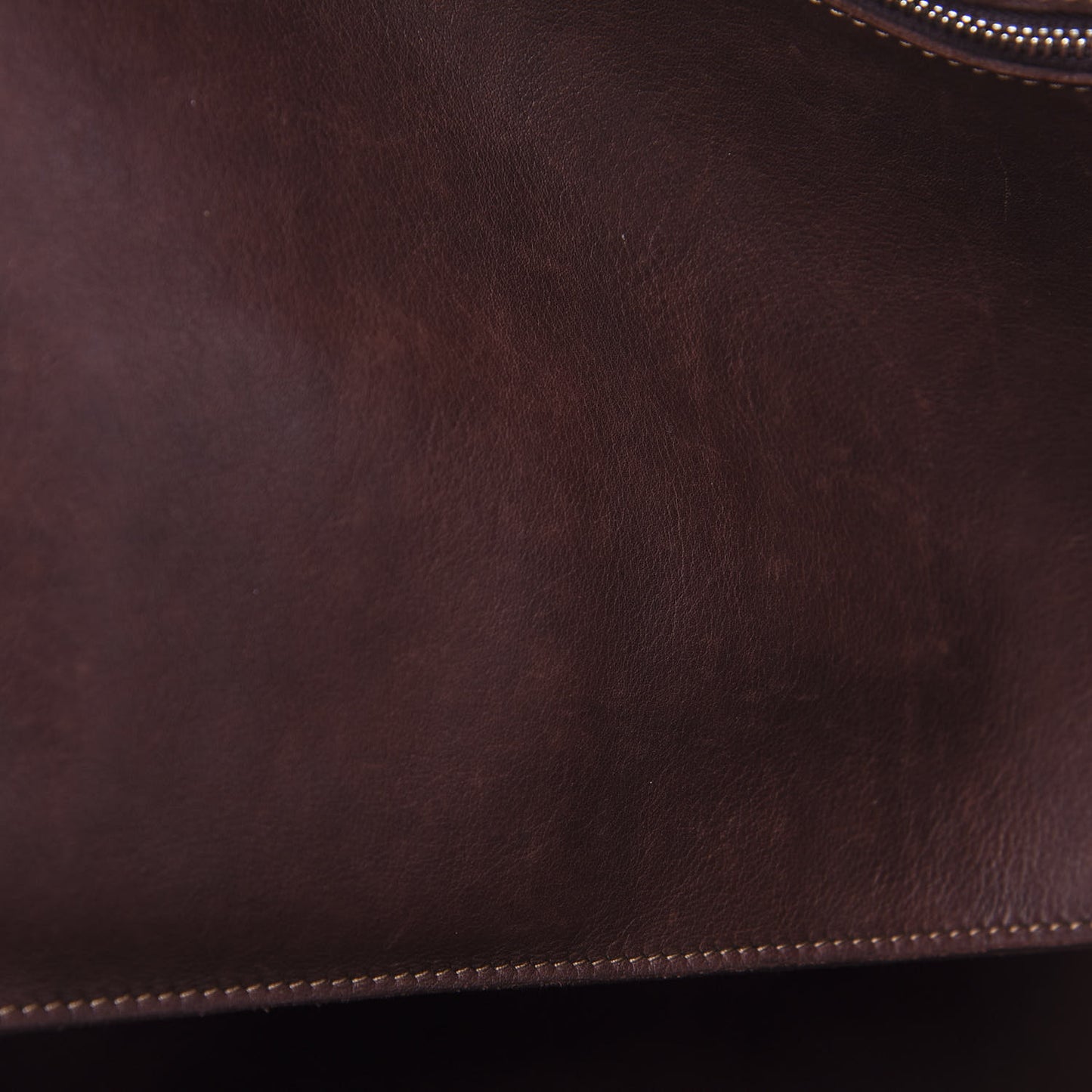 Supple Calfskin Medium Big Bag Brown
