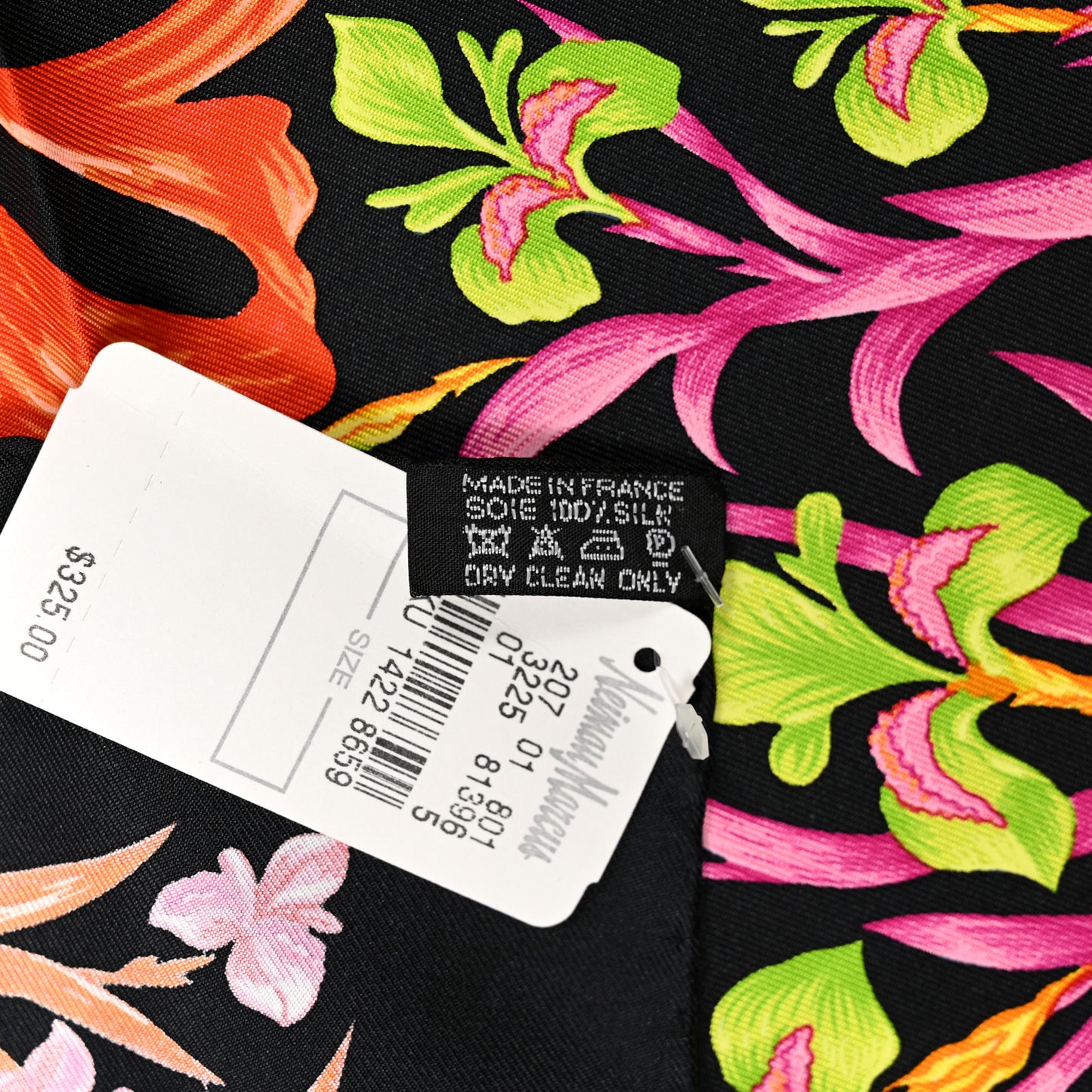 Silk Cheval Fleuri Scarf 90