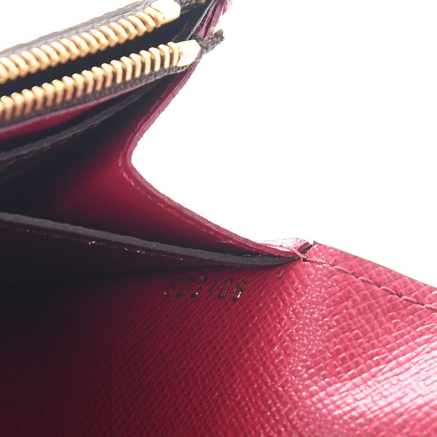 Louis Vuitton Monogram Emilie Wallet Fuchsia 7 of 8