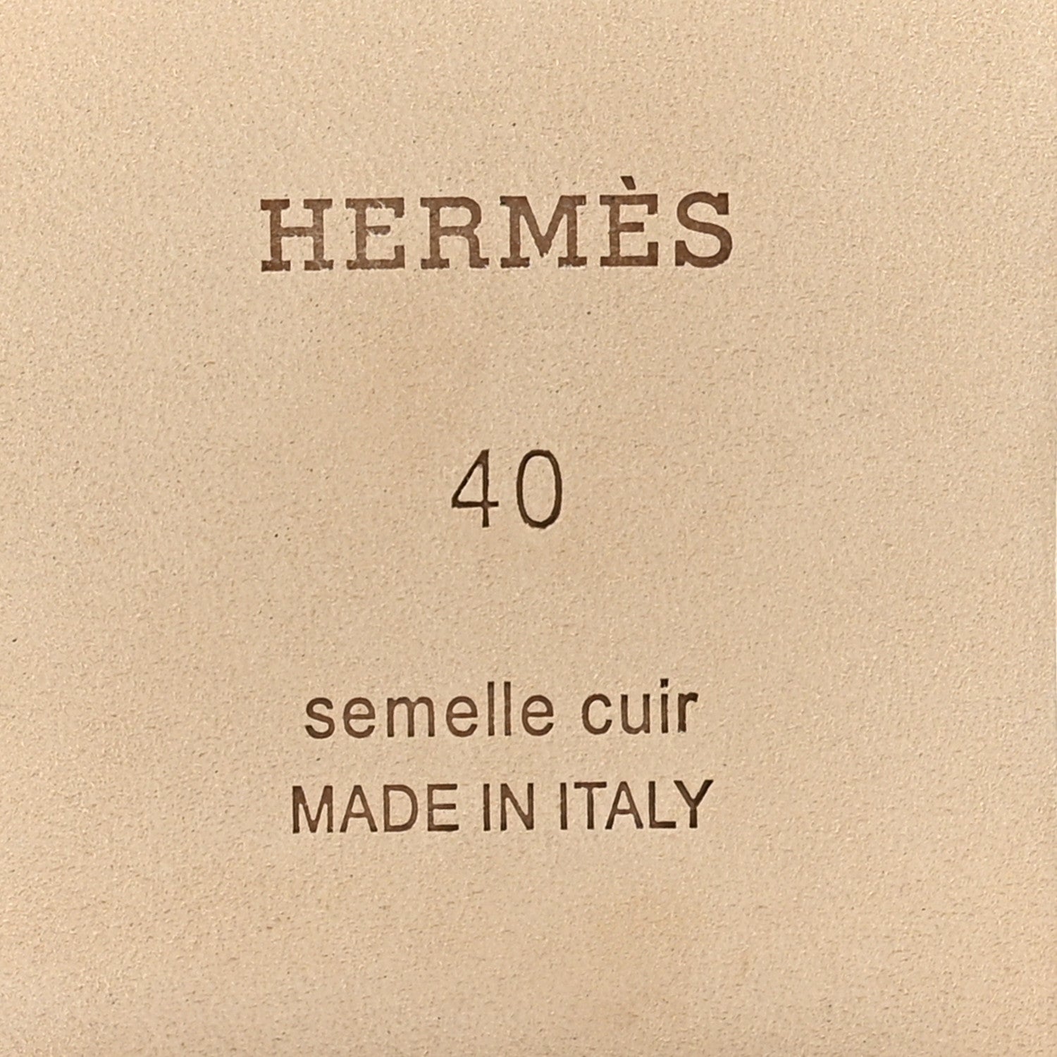 Hermes Epsom Oran Sandals 40 Vert Jade 8 of 10