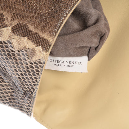 Bottega Veneta Nappa Ayers Stingray Small Flap Naturale 6 of 10