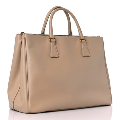 Prada Saffiano Large Galleria Double Zip Tote Cammeo 2 of 20