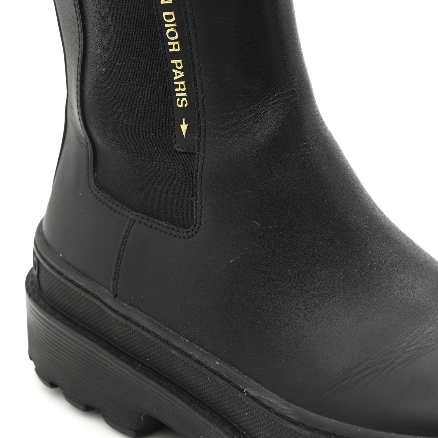 Christian Dior Calfskin Dior Trial Ankle Boots 38.5 Black 12 of 12