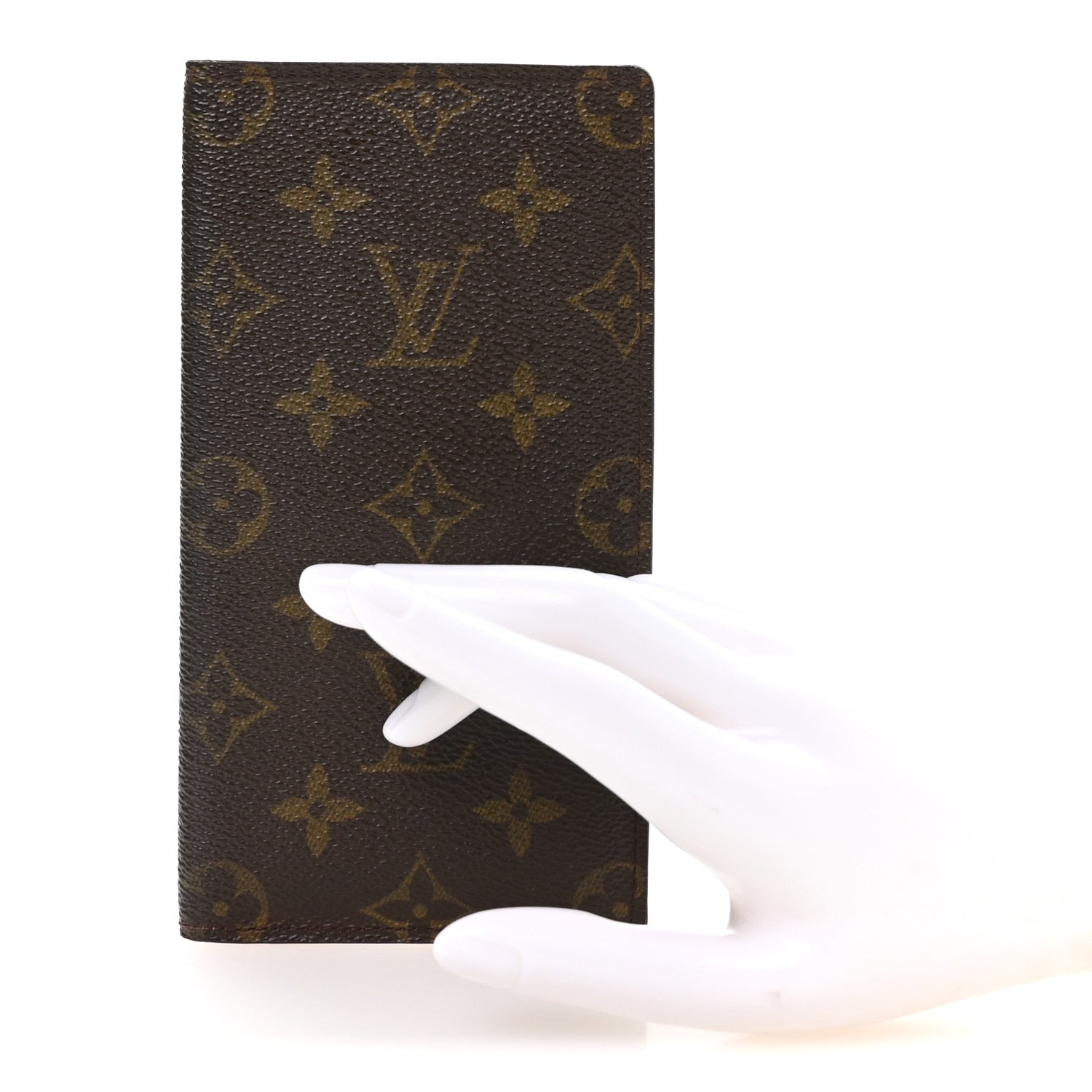 Louis Vuitton Monogram Checkbook Holder Case Wallet 2 of 7